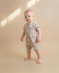 Load image into Gallery viewer, Cotton Romper | Electric Beige
