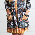 Load image into Gallery viewer, Fall Mustard Pocket Tie Dress
