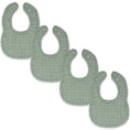 Load image into Gallery viewer, Muslin Bibs in Fern
