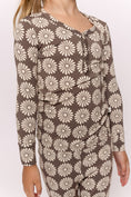 Load image into Gallery viewer, Bamboo Two Piece Pajamas | Retro Floral
