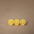Load image into Gallery viewer, FRIGG Rope/Daisy Natural Rubber Pacifier (Sunflower/Fuchsia) 2-Pack (6-18 Months)
