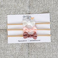 Load image into Gallery viewer, Girly Mini Knot Bow Set | Newborn Bows
