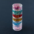 Load image into Gallery viewer, Jewel Tones Hair Glitter Stack
