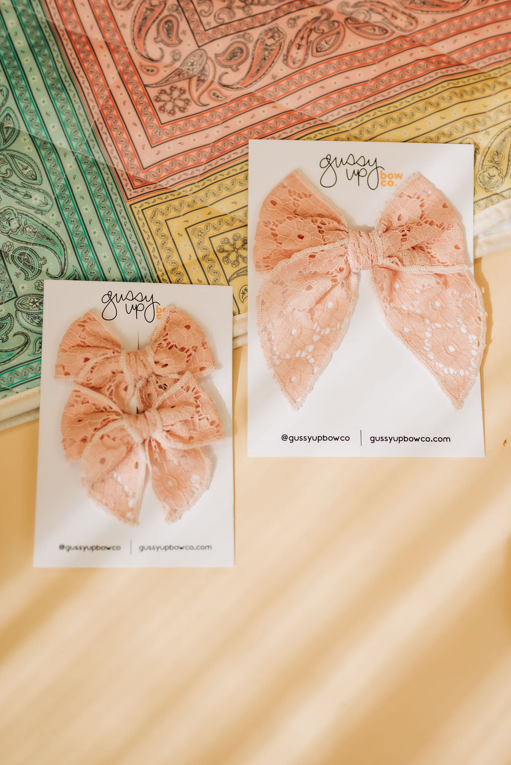 Blush Lace | Whimsy Bow