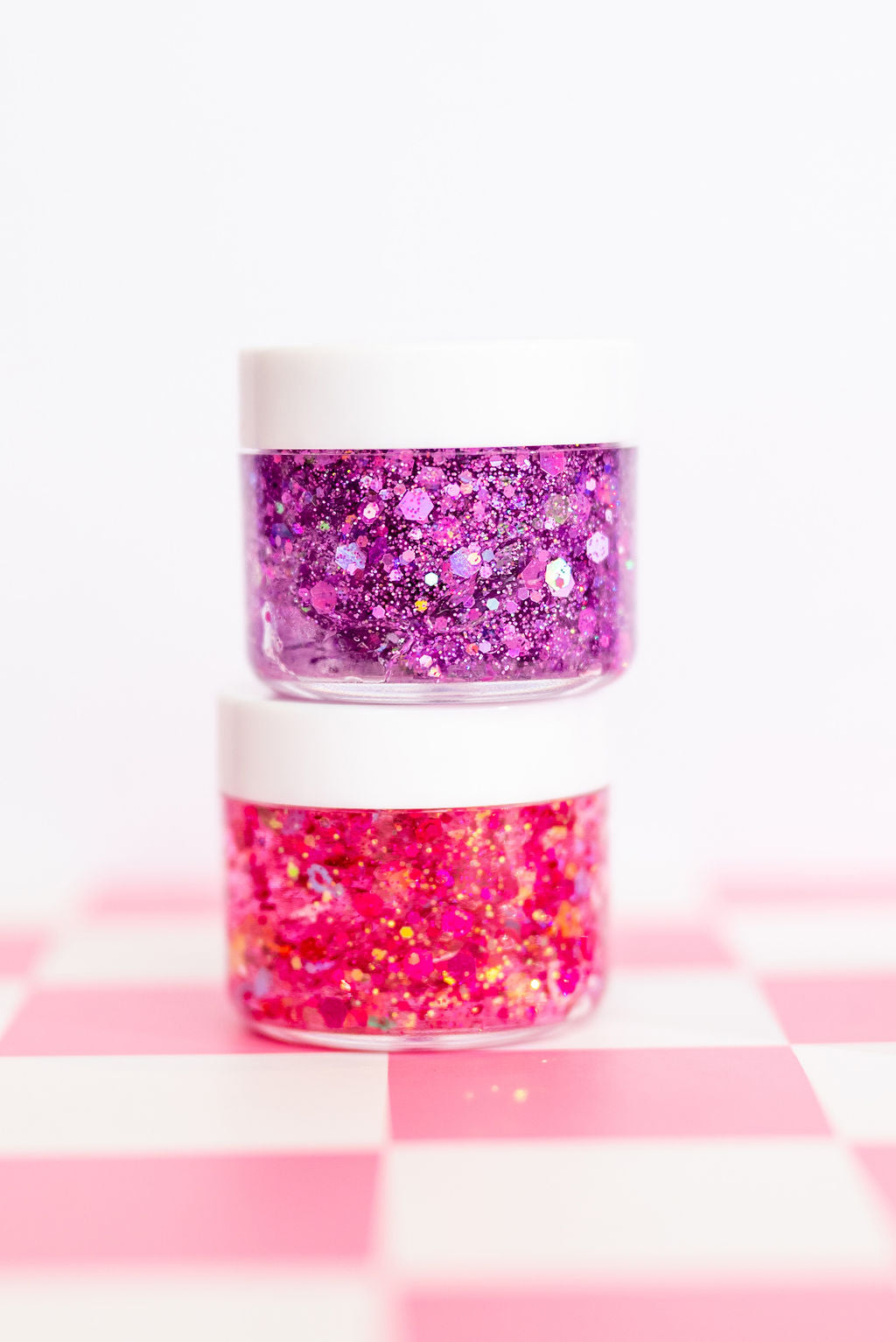 Bright Pink Hair Glitter