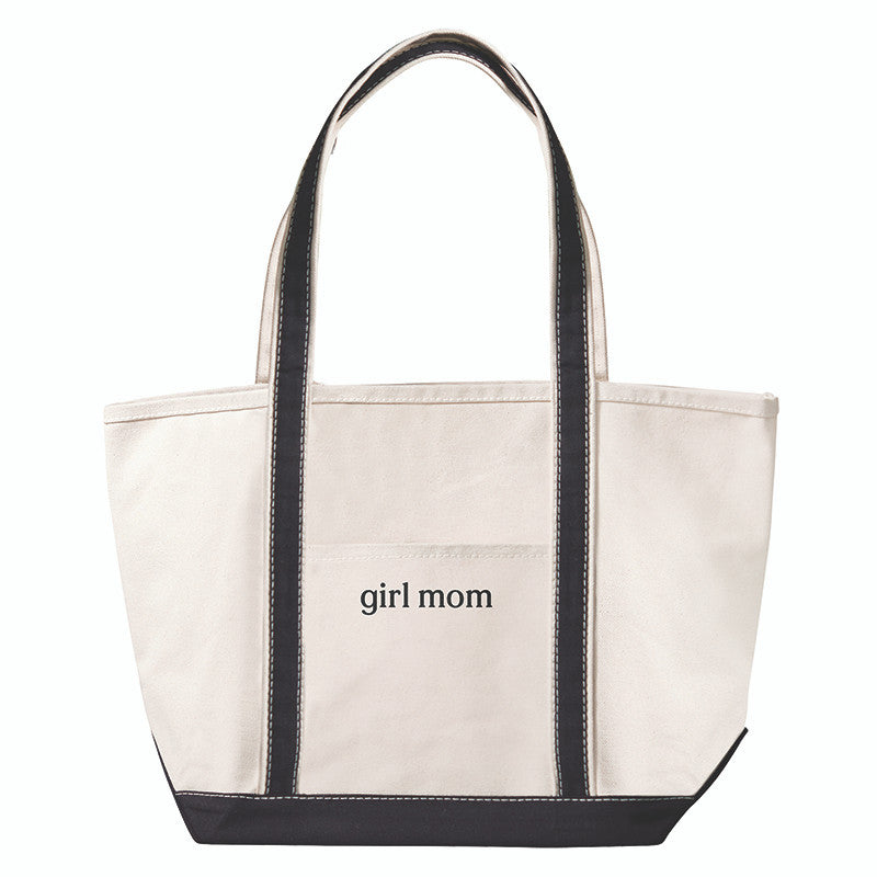 Luxe Canvas Tote - Girl Mom