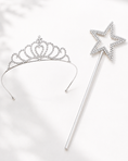 Load image into Gallery viewer, Princess Tiara & Star Wand Set
