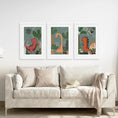 Load image into Gallery viewer, Green Dinosaur Nursery Decor Kids Room Wall Art
