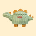 Load image into Gallery viewer, Dinosaur Basket Small - Mint Green
