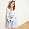 Load image into Gallery viewer, Cropped Curved Hem Cardigan - Baby
