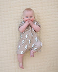 Load image into Gallery viewer, Cotton Romper | Electric Beige
