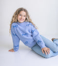 Load image into Gallery viewer, Harper Blue Bow Sweater
