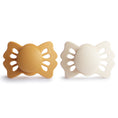 Load image into Gallery viewer, FRIGG Lucky Symmetrical Silicone Pacifier 2-Pack (0-6 Months)
