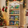 Load image into Gallery viewer, House-Shaped Kids Bookshelf with Anti-falling Baffles-White
