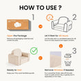 Load image into Gallery viewer, Tiny Land® GentleSnug Kids Sofa Chair
