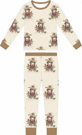Load image into Gallery viewer, Max and Pippa - Bamboo Highland Cowboy 2 - Piece Pajama Set
