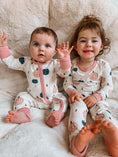 Load image into Gallery viewer, Pretty 'n Pumpkin 2pc Bamboo Pajamas
