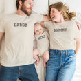 Load image into Gallery viewer, Custom Mom, Dad and Baby Embroidered Matching Family Shirts
