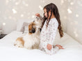 Load image into Gallery viewer, Santa Paws 2pc Bamboo Pajamas

