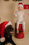 Load image into Gallery viewer, Santa Paws 2pc Bamboo Pajamas

