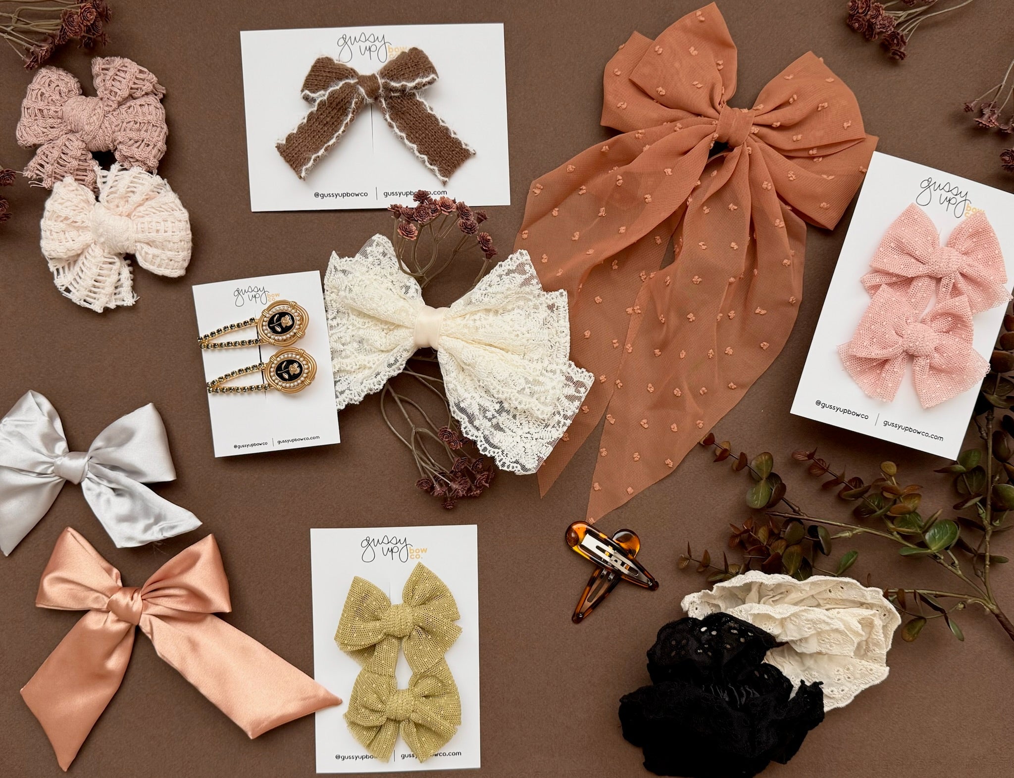 Silver Silky | Extra Bow