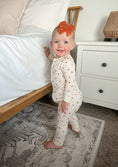 Load image into Gallery viewer, Little Pumpkin Bamboo Zippy Romper
