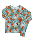 Load image into Gallery viewer, Bamboo Two Piece Set | Gingerbread Gingham
