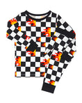 Load image into Gallery viewer, Bamboo Two Piece Set | Checker Blaze
