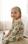 Load image into Gallery viewer, Harvest Hedgehogs 2pc Bamboo Pajamas
