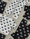 Load image into Gallery viewer, Bamboo Shorts Set | Palm Style White
