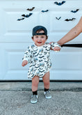 Load image into Gallery viewer, Spooky Bro Bamboo Bubble Romper or Crewneck Sweatshirt
