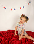 Load image into Gallery viewer, Red White & Bows 2pc Bamboo Pajamas
