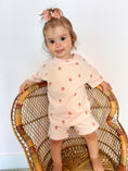 Load image into Gallery viewer, Organic Cotton Strawberry Print Shorts Set
