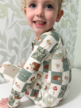 Load image into Gallery viewer, Harvest Hedgehogs Bamboo Zippy Pajamas

