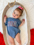Load image into Gallery viewer, USA Daisy Oversized T-Shirt Romper
