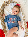 Load image into Gallery viewer, USA Daisy Oversized T-Shirt Romper
