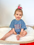 Load image into Gallery viewer, USA Daisy Oversized T-Shirt Romper
