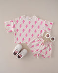 Load image into Gallery viewer, Shorts Set | Pink Bolts
