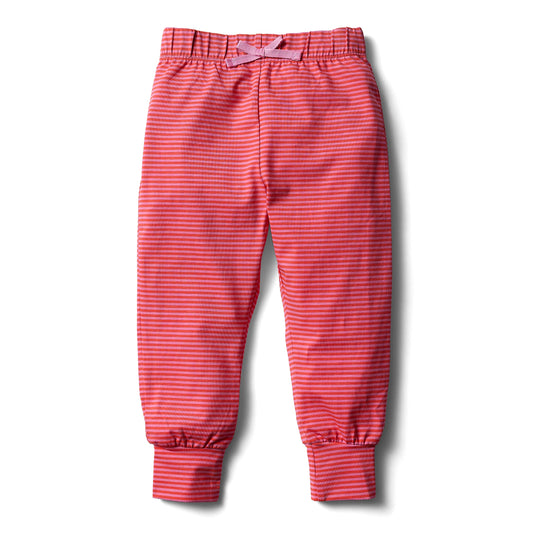 Jogger - Coral Stripe