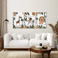 Load image into Gallery viewer, Safari Animals Wall Art Set of 3 Prints for Nursery
