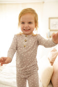 Load image into Gallery viewer, Oopsie Daisy 2pc Henley Bamboo Pajamas - Sizes Newborn & Up!
