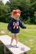 Load image into Gallery viewer, 4th of July Tulip Bow Applique Crewneck Sweatshirt
