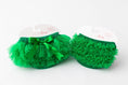 Load image into Gallery viewer, Kelly Green Ruffle Bum Bloomer
