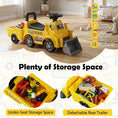 Load image into Gallery viewer, Kids Digger Ride on Truck with Shovel and Under-Seat Compartment
