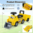 Load image into Gallery viewer, Kids Digger Ride on Truck with Shovel and Under-Seat Compartment
