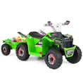 Load image into Gallery viewer, 6V Kids Electric ATV Quad Car with Detachable Trailer

