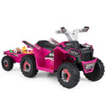 Load image into Gallery viewer, 6V Kids Electric ATV Quad Car with Detachable Trailer
