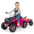 Load image into Gallery viewer, 6V Kids Electric ATV Quad Car with Detachable Trailer
