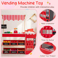 Load image into Gallery viewer, Kids Grocery Store Playset Wooden Pretend Play Supermarket with Shopping Cart
