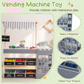 Load image into Gallery viewer, Kids Grocery Store Playset Wooden Pretend Play Supermarket with Shopping Cart
